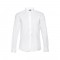 THC PARIS WH. Camicia da uomo in popeline a maniche lunghe. colore bianco - Bianco