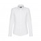 THC TOKYO WOMEN WH. Camicia oxford a maniche lunghe da donna. Colore bianco - Bianco