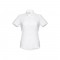 THC LONDON WOMEN WH. Camicia oxford da donna a maniche corte. Colore bianco - Bianco