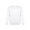 THC DELTA WH. Felpa unisex - Bianco