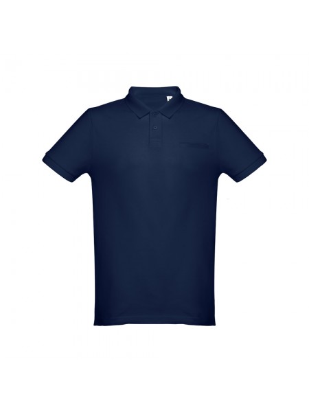 THC DHAKA. Polo da uomo - Blu THC DHAKA. Polo da uomo - Blu