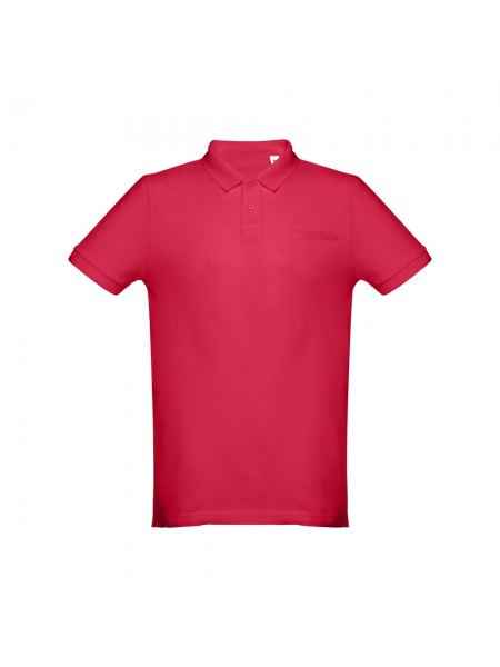 THC DHAKA. Polo da uomo - Rosso THC DHAKA. Polo da uomo - Rosso