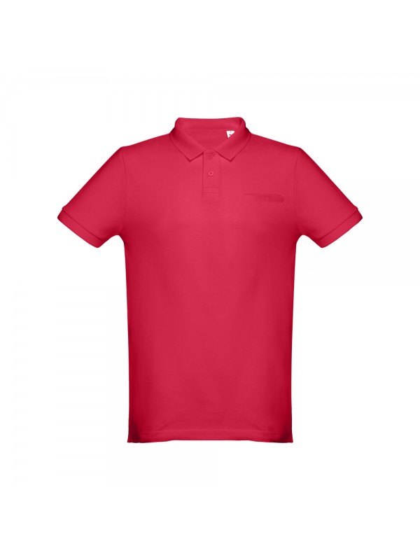 THC DHAKA. Polo da uomo - Rosso THC DHAKA. Polo da uomo - Rosso