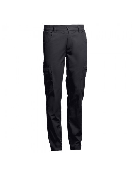 THC TALLINN. Pantaloni in cotone ed elastan - Nero THC TALLINN. Pantaloni in cotone ed elastan - Nero