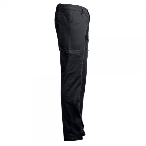 THC TALLINN. Pantaloni in cotone ed elastan - Nero