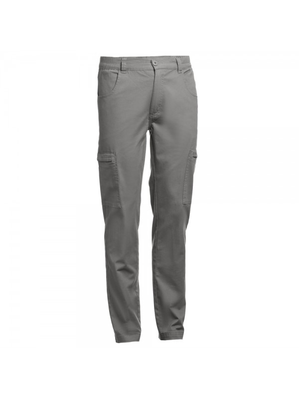 THC TALLINN. Pantaloni in cotone ed elastan - Grigio THC TALLINN. Pantaloni in cotone ed elastan - Grigio