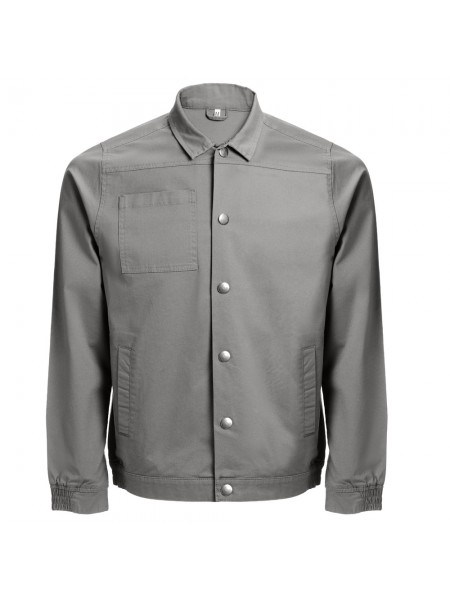 THC BRATISLAVA. Giacca unisex in cotone ed elastan - Grigio THC BRATISLAVA. Giacca unisex in cotone ed elastan - Grigio