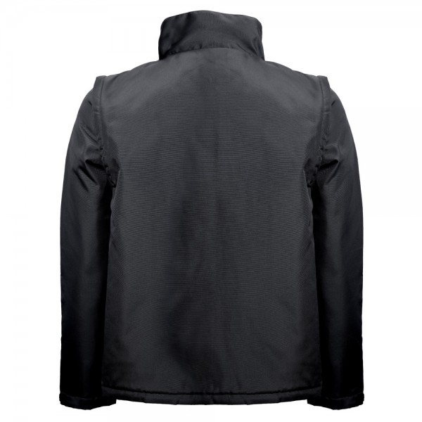 THC ASTANA. Giacca imbottita in poliestere (unisex) - Nero