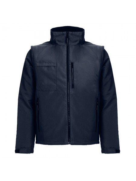 THC ASTANA. Giacca imbottita in poliestere (unisex) - Blu scuro THC ASTANA. Giacca imbottita in poliestere (unisex) - Blu scuro