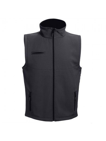THC BAKU. Gilet softshell unisex - Nero THC BAKU. Gilet softshell unisex - Nero