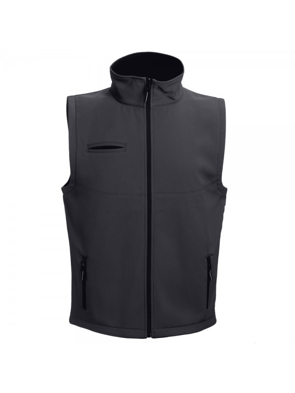 THC BAKU. Gilet softshell unisex - Nero THC BAKU. Gilet softshell unisex - Nero