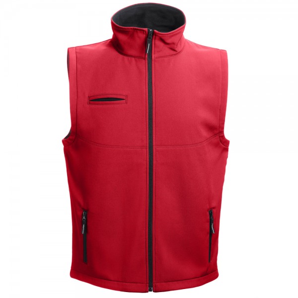 THC BAKU. Gilet softshell unisex - Rosso