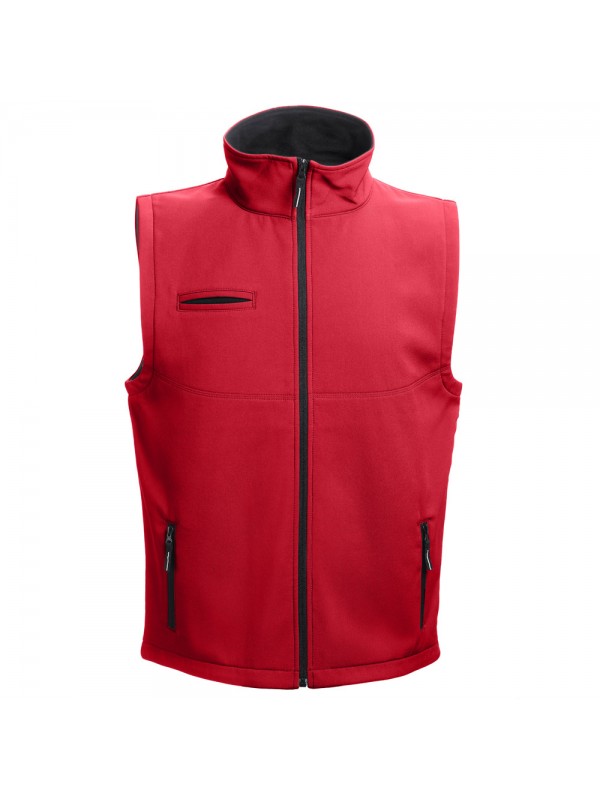 THC BAKU. Gilet softshell unisex - Rosso THC BAKU. Gilet softshell unisex - Rosso