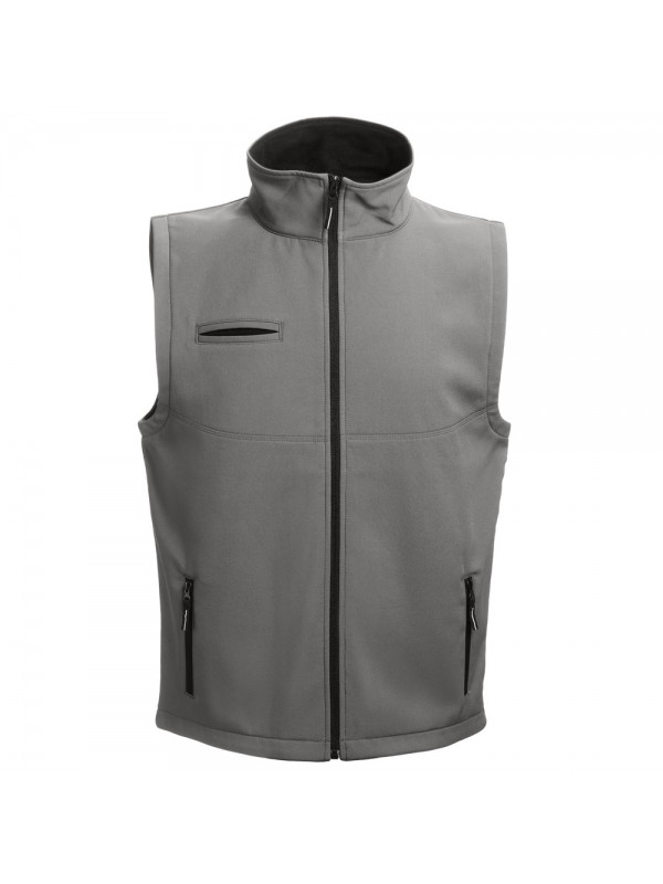 THC BAKU. Gilet softshell unisex - Grigio THC BAKU. Gilet softshell unisex - Grigio
