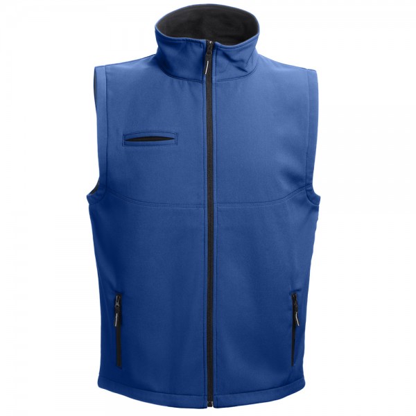 THC BAKU. Gilet softshell unisex - Blu reale