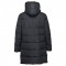 THC BRUSSELS. Parka trapuntato unisex - Nero