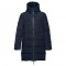 THC BRUSSELS. Parka trapuntato unisex - Blu scuro