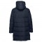 THC BRUSSELS. Parka trapuntato unisex - Blu scuro