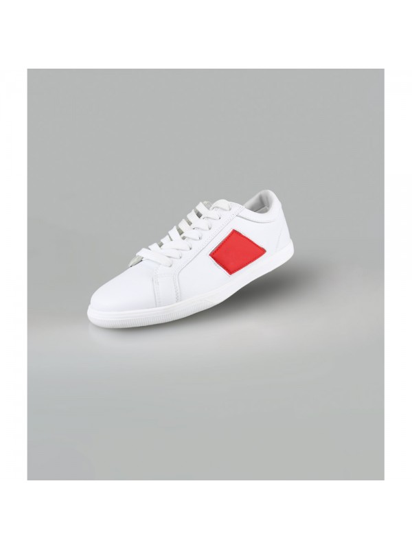 THC RODRIGO. Scarpe da ginnastica (unisex) con toppe personalizzabili - Rosso