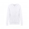 THC AMSTERDAM WOMEN WH. Felpa da donna con cappuccio e zip - Bianco