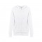 THC AMSTERDAM WOMEN WH. Felpa da donna con cappuccio e zip - Bianco