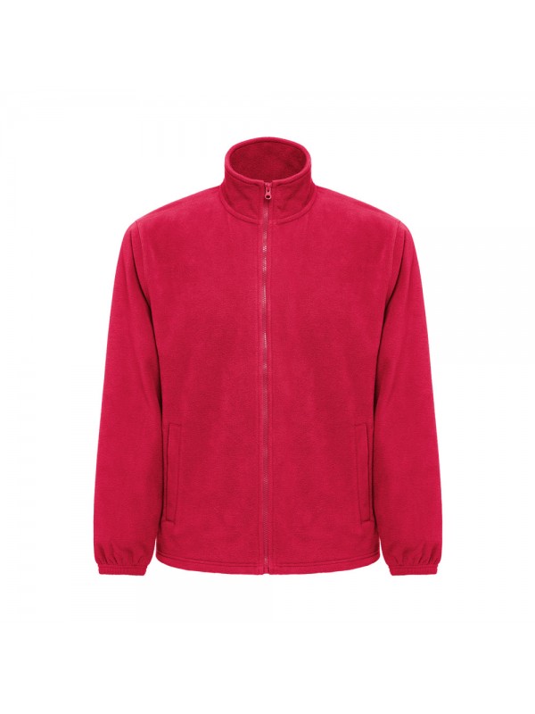 THC GAMA. Giacca in pile da uomo ad alta densità in poliestere - Rosso THC GAMA. Giacca in pile da uomo ad alta densità in poliestere - Rosso