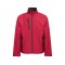 THC EANES. Giacca softshell (unisex) in poliestere ed elastan - Rosso