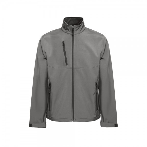 THC EANES. Giacca softshell (unisex) in poliestere ed elastan - Grigio