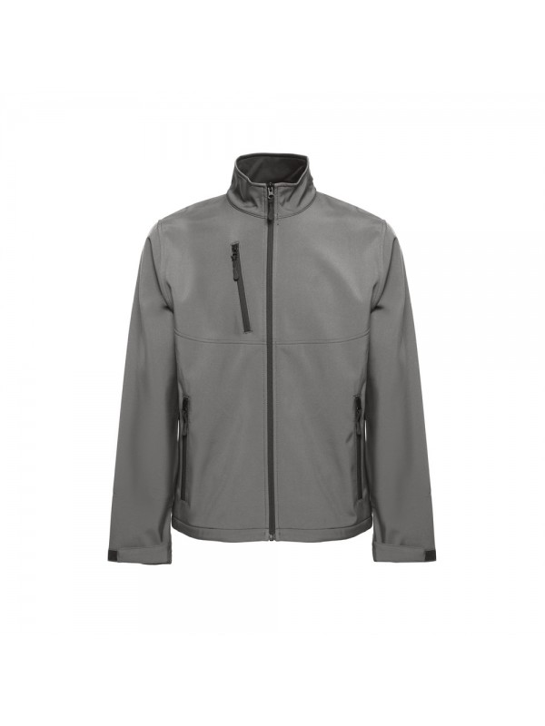 THC EANES. Giacca softshell (unisex) in poliestere ed elastan - Grigio