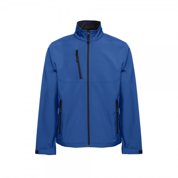 THC EANES. Giacca softshell (unisex) in poliestere ed elastan - Blu reale