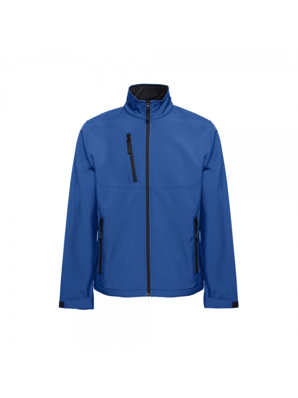 THC EANES. Giacca softshell (unisex) in poliestere ed elastan - Blu reale