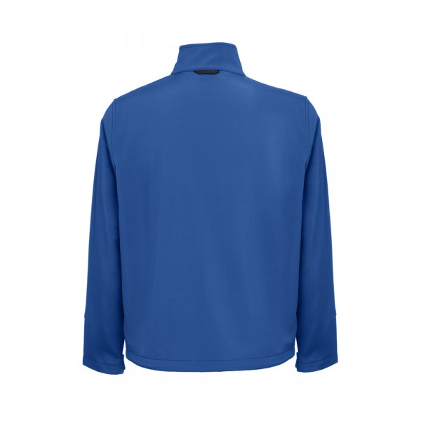 THC EANES. Giacca softshell (unisex) in poliestere ed elastan - Blu reale