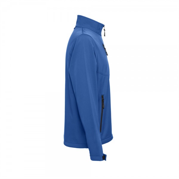 THC EANES. Giacca softshell (unisex) in poliestere ed elastan - Blu reale