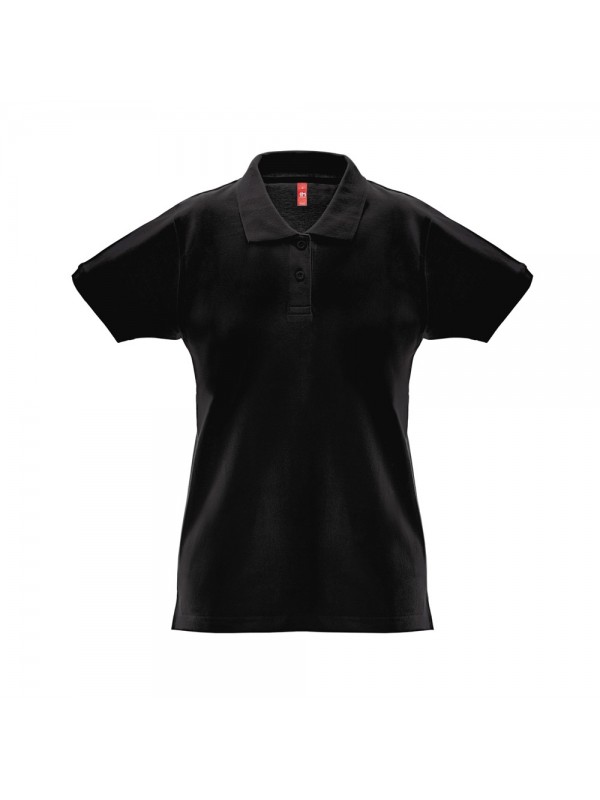 THC MONACO WOMEN. Polo da donna - Nero THC MONACO WOMEN. Polo da donna - Nero