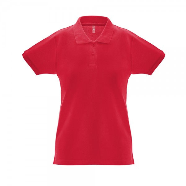 THC MONACO WOMEN. Polo da donna - Rosso