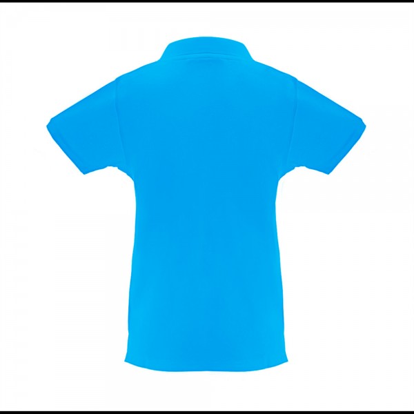 THC MONACO WOMEN. Polo da donna - Azzurro mare