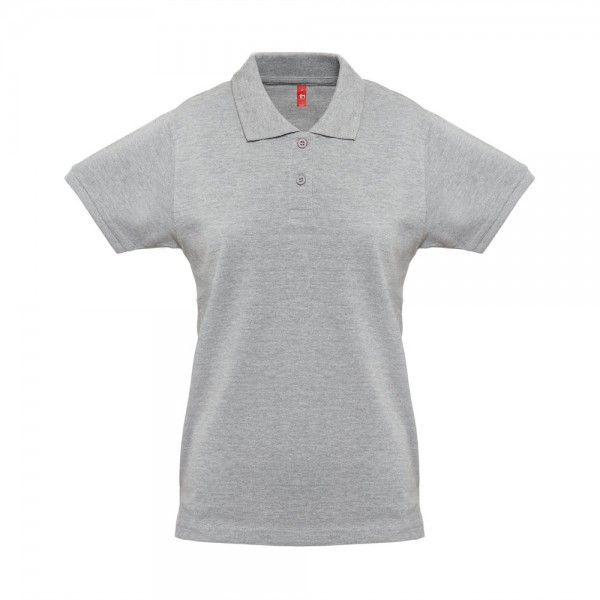 THC MONACO WOMEN. Polo da donna - Grigio chiaro mélange