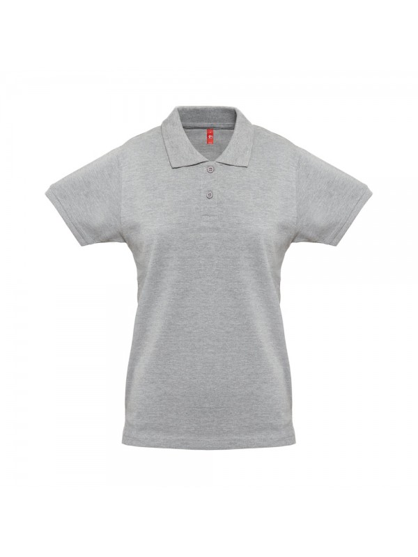THC MONACO WOMEN. Polo da donna - Grigio chiaro mélange THC MONACO WOMEN. Polo da donna - Grigio chiaro mélange