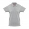 THC MONACO WOMEN. Polo da donna - Grigio chiaro mélange