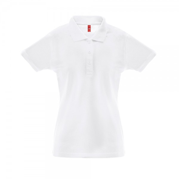 THC BERLIN WOMEN WH. Polo da donna a maniche corte - Bianco