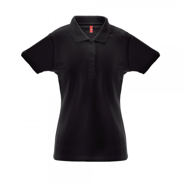 THC BERLIN WOMEN. Polo da donna - Nero