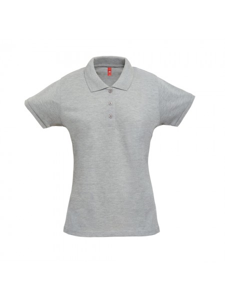 THC BERLIN WOMEN. Polo da donna - Grigio chiaro mélange THC BERLIN WOMEN. Polo da donna - Grigio chiaro mélange