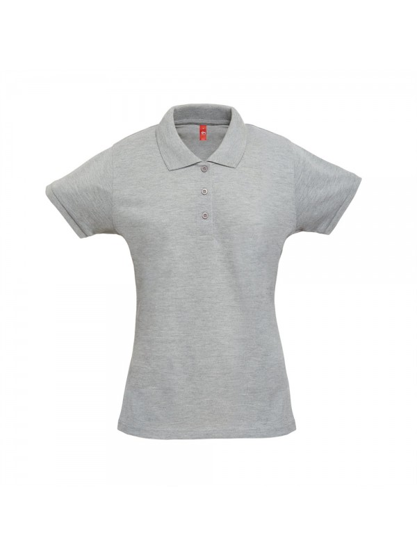 THC BERLIN WOMEN. Polo da donna - Grigio chiaro mélange THC BERLIN WOMEN. Polo da donna - Grigio chiaro mélange