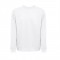 THC COLOMBO WH. Felpa (unisex) in spugna italiana non garzata. colore bianco - Bianco
