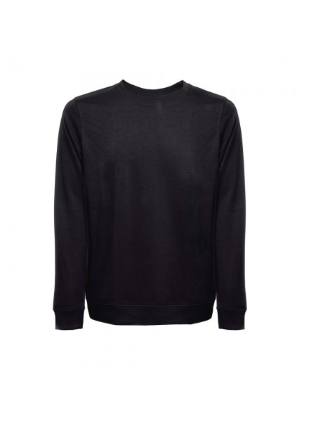 THC COLOMBO. Felpa (unisex) in spugna italiana non garzata - Nero THC COLOMBO. Felpa (unisex) in spugna italiana non garzata - Nero