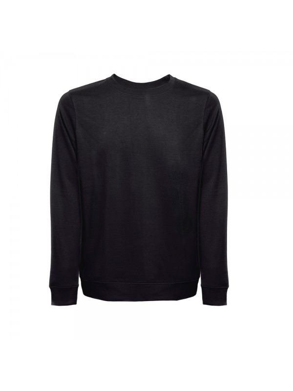 THC COLOMBO. Felpa (unisex) in spugna italiana non garzata - Nero THC COLOMBO. Felpa (unisex) in spugna italiana non garzata - Nero