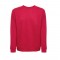 THC COLOMBO. Felpa (unisex) in spugna italiana non garzata - Rosso