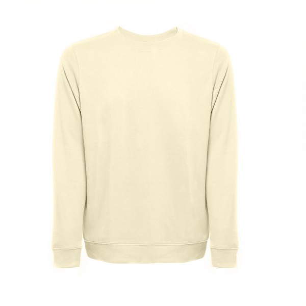 THC COLOMBO. Felpa (unisex) in spugna italiana non garzata - Giallo pastello