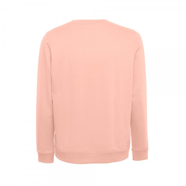 THC COLOMBO. Felpa (unisex) in spugna italiana non garzata - Rosso salmone