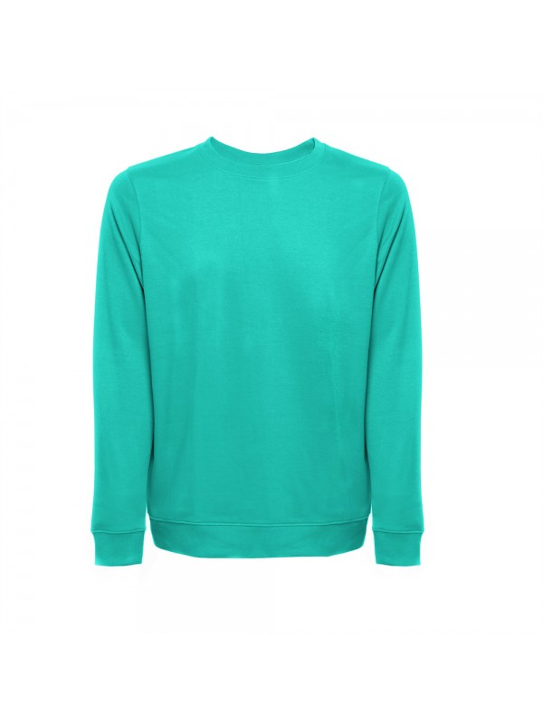 THC COLOMBO. Felpa (unisex) in spugna italiana non garzata - Verde turchese THC COLOMBO. Felpa (unisex) in spugna italiana non garzata - Verde turchese
